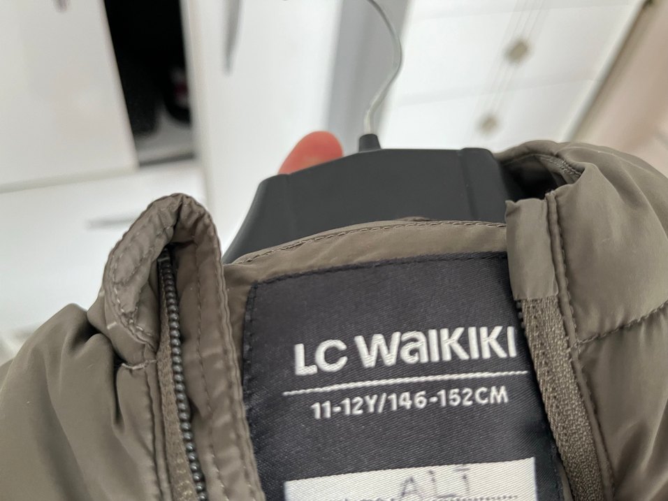 Haki erkek çocuk mont - Görsel 4