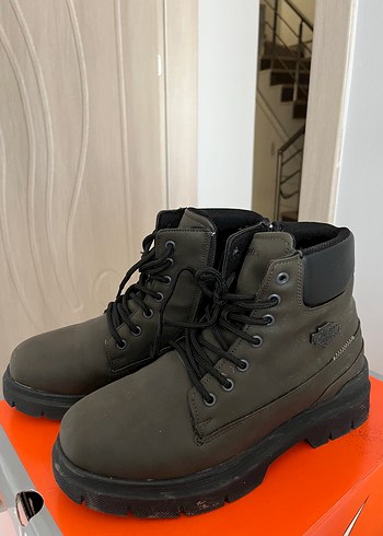 40 Beden kahverengi Renk Desenli haki Erkek çocuk Street Style Bot