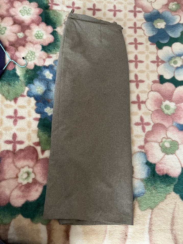 Vintage Bej Keten Düğmeli Kadın Blazer - Görsel 3