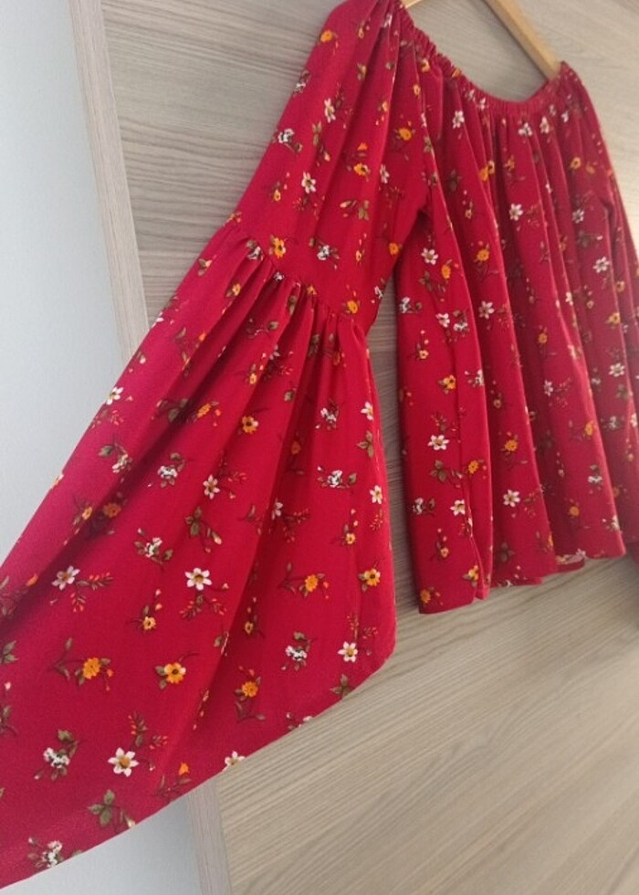 Kırmızı bluz - Görsel 2