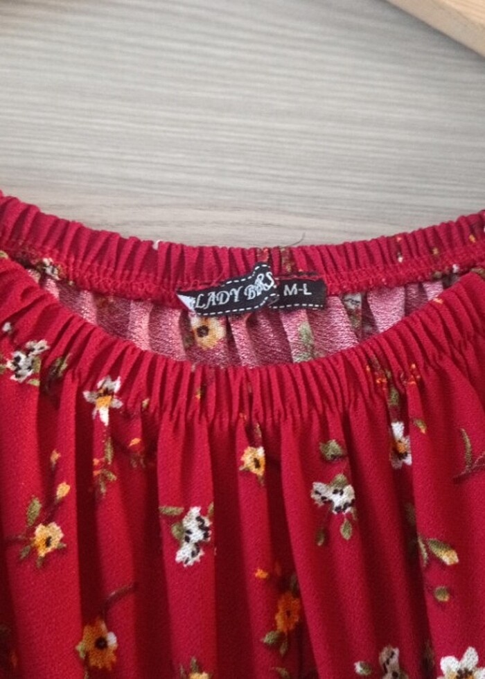 Kırmızı bluz - Görsel 3