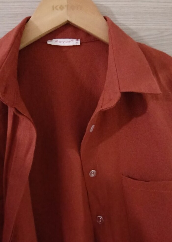 Reyon kiremit temiz gomlek - Görsel 2