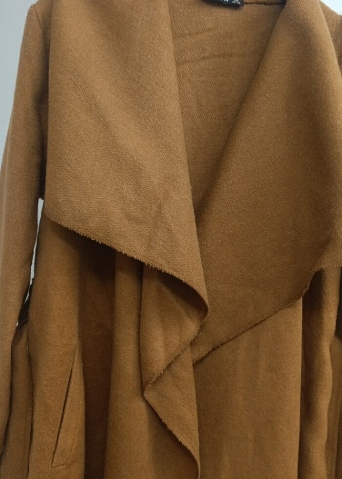 Kahverengi trençkot - Görsel 3