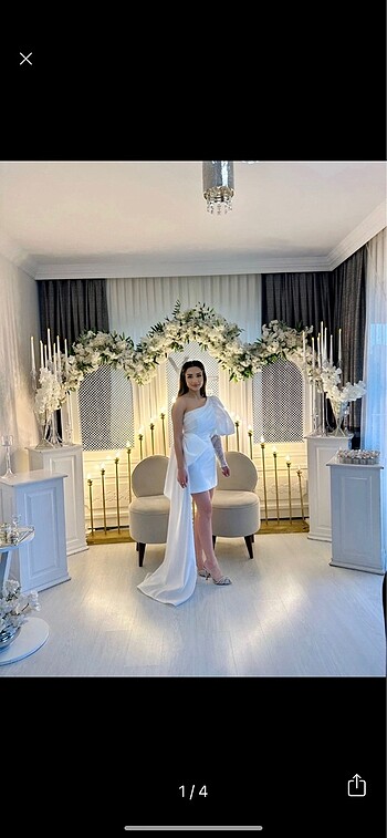 Nişan elbisesi
