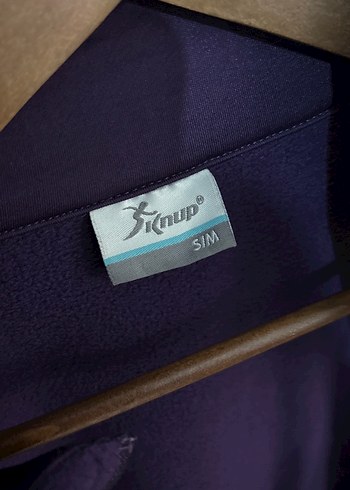 Mor Fermuarlı kadın Polar - Görsel 2