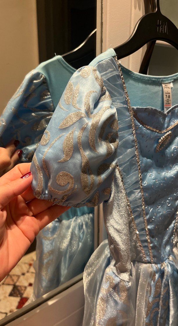 Mavi Bohem Çocuk Kostümü - Görsel 4