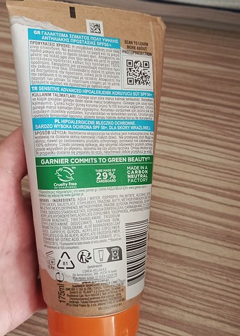 Garnier Ambre Solaire SPF 50+ Hassas Cilt Koruyucu Süt - Görsel 5