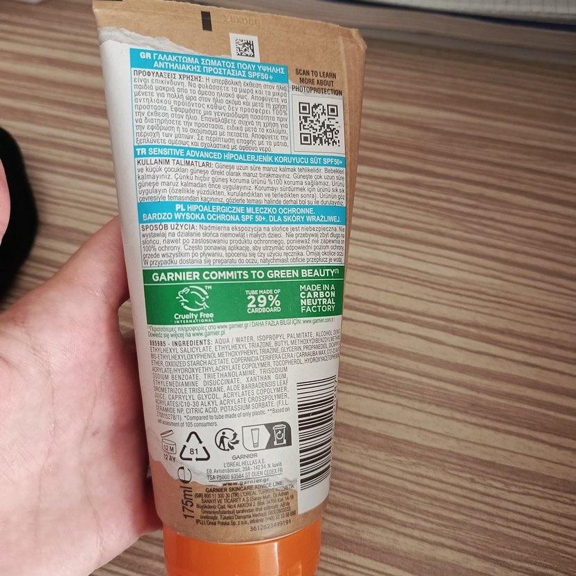 Garnier Ambre Solaire SPF 50+ Hassas Cilt Koruyucu Süt - Görsel 5