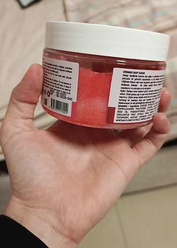 derminix çilekli Nemlendirici Vücut Peelingi - Görsel 2