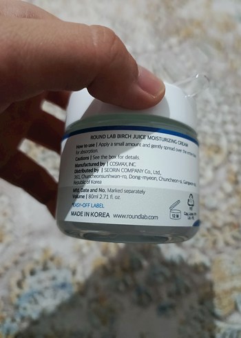 round lab nemlendirici krem - Görsel 4