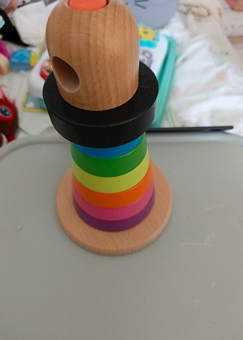 İkea piramit oyuncak - Görsel 4