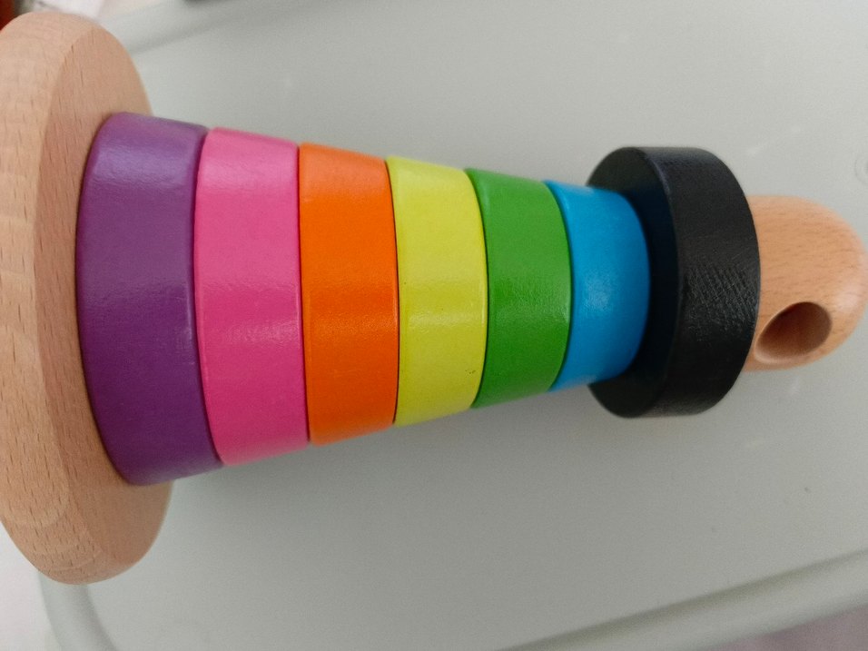 İkea piramit oyuncak - Görsel 2