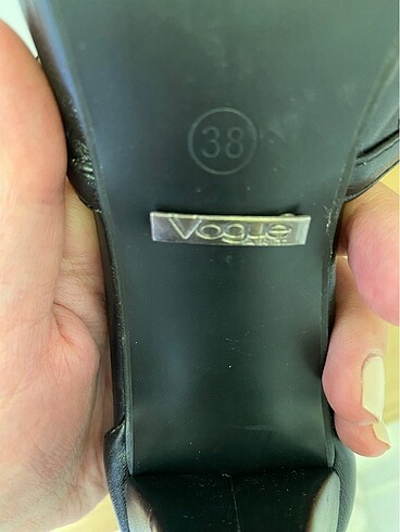 38 Beden Vogue topuklu ayakkabı