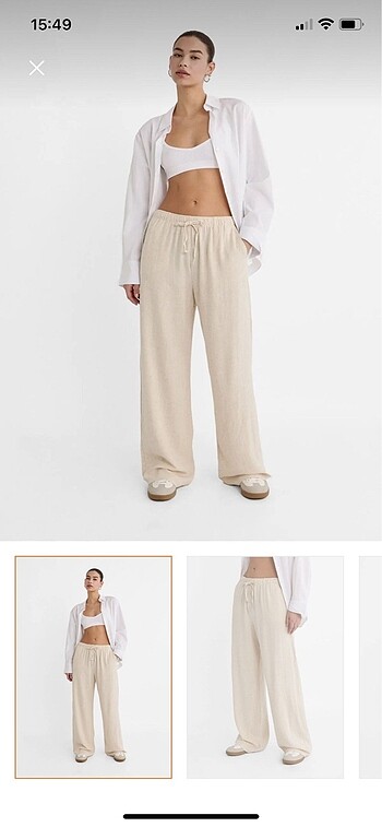 m Beden ten rengi Renk @stradivarius
