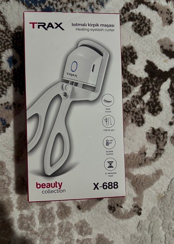 TRAX Isıtmalı Kirpik Kıvırıcı Beyaz - Görsel 2