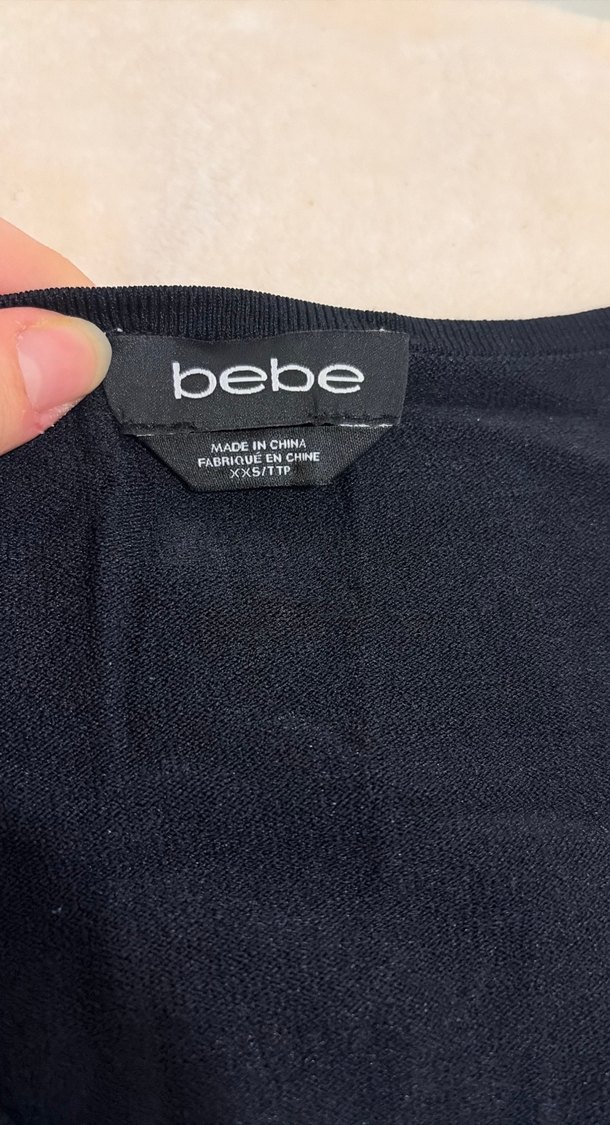 Zebra Desenli Uzun Kollu Siyah V Yaka Elbise - Görsel 2