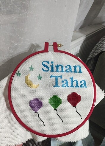 İsimli yastık kılıfı bebek