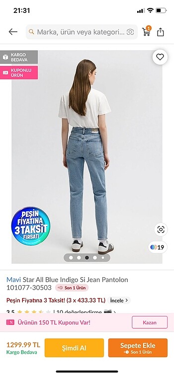 Mavi Jeans Mavi jean