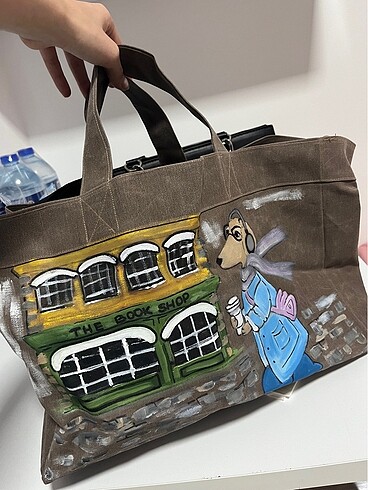 El boyaması Tote bag