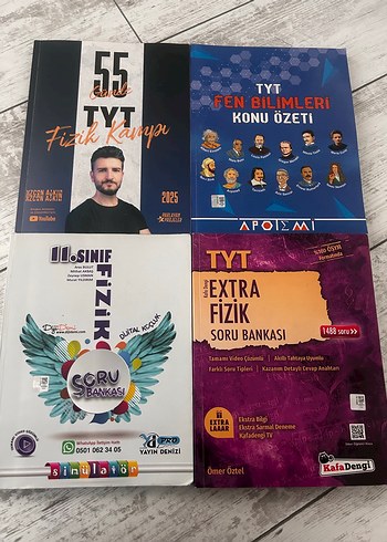 TYT Fizik Konu Özetli Soru Bankası