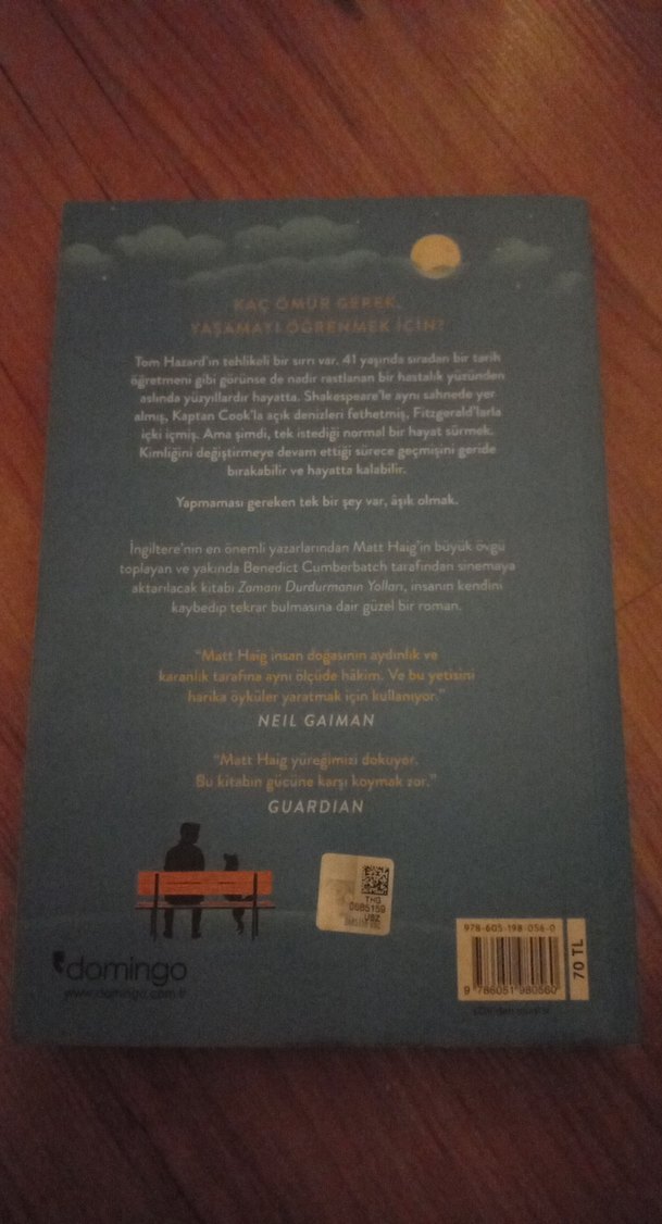 Zamanı Durdurmanın Yolları - Matt Haig - Görsel 2