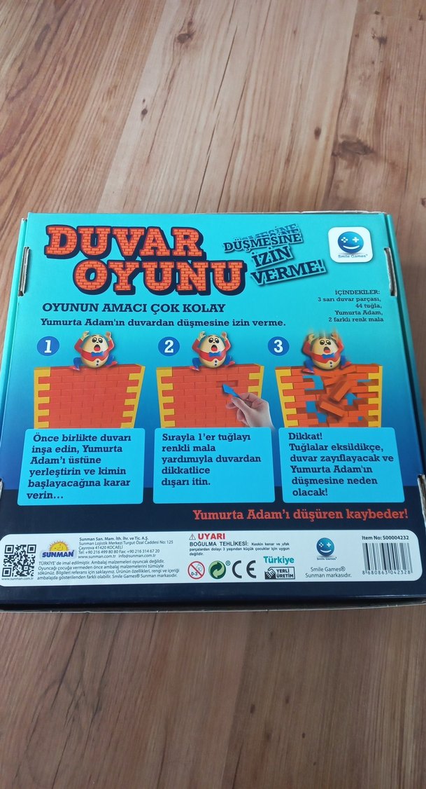 Renkli Duvar Oyunu - 4+ Yaş - Görsel 2