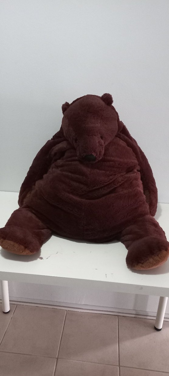 Bordo Peluş Oyuncak - Görsel 2