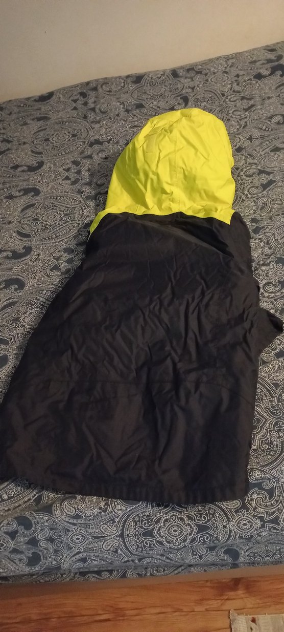 Erkek Çocuk Sarı Siyah Fermuarlı Ceket - Görsel 4