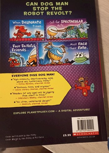 Dog Man: The Scarlet Shedder Çocuk Kitabı - Görsel 2