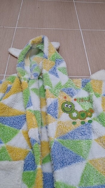 Bebek bornoz ve battaniye takımı - Görsel 3