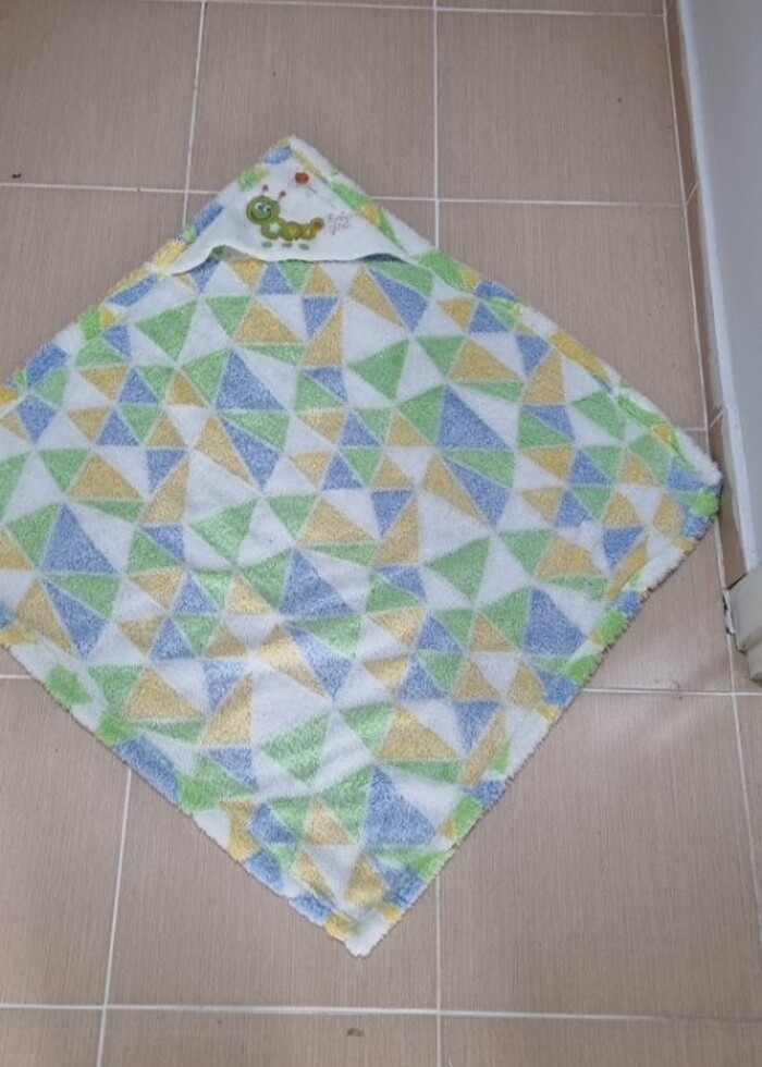 Bebek bornoz ve battaniye takımı - Görsel 2