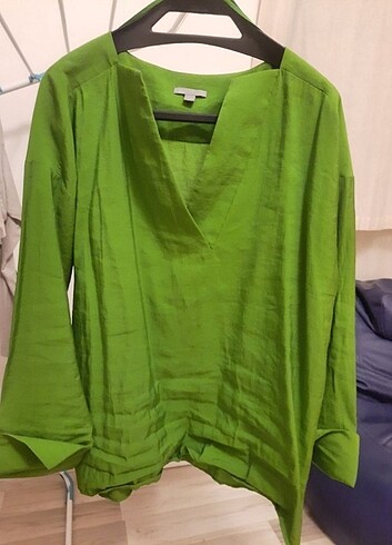 xl Beden yeşil Renk COS Bluz