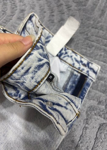 Kadın Bol Kesim Denim Midi Jean - Görsel 2