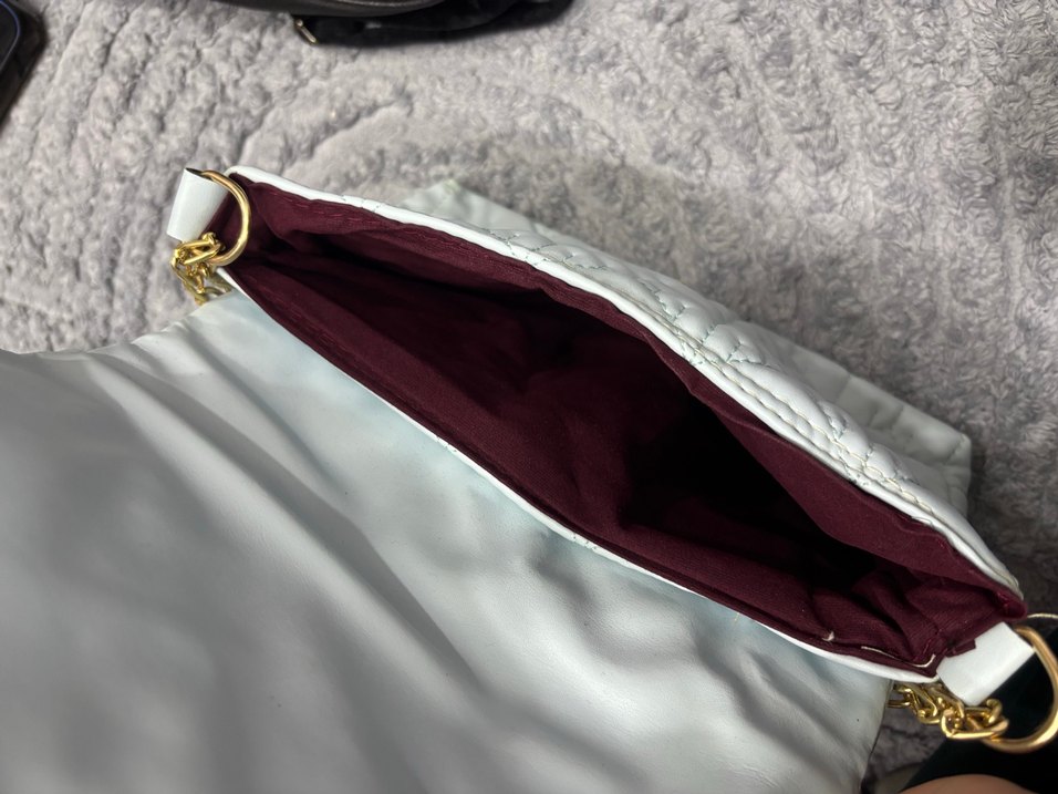 Yılan Derisi Desenli Deri Kadın Çanta - Görsel 2