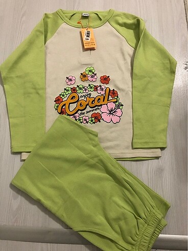 9 Yaş Beden Çocuk pijama takımı