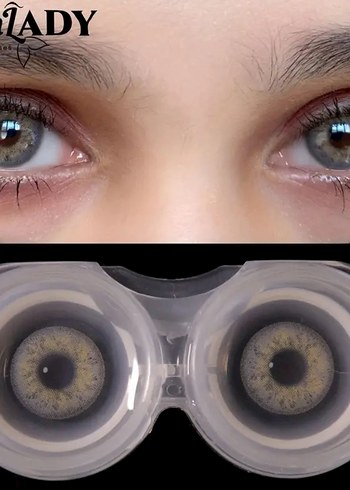 Bej Gri Renkli Kontakt Lens TADY