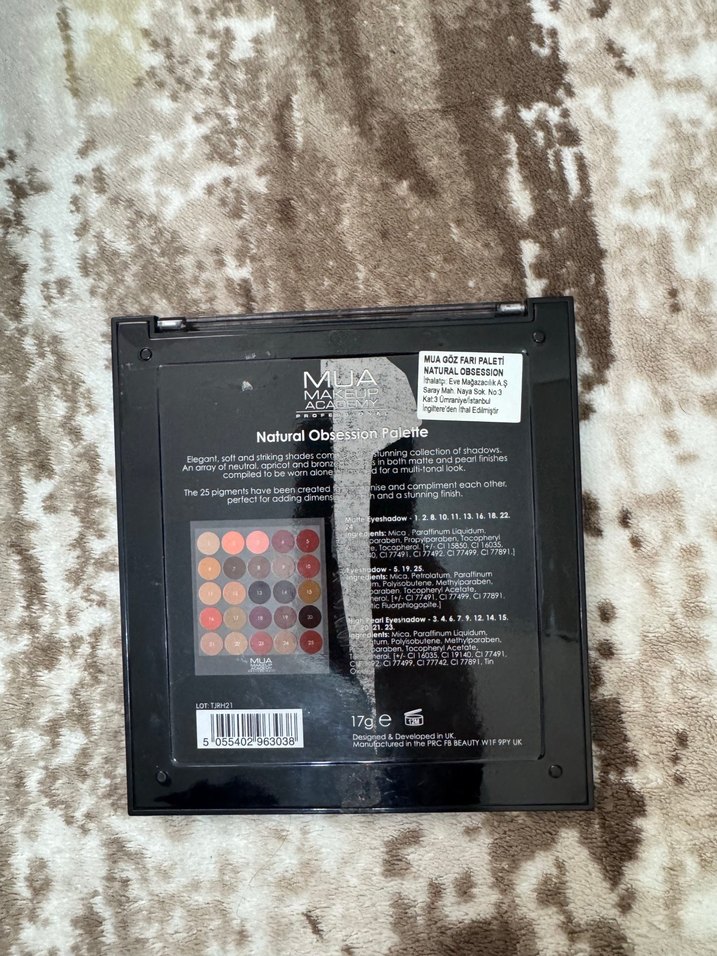 Eve shop mua makeup 25li far paleti - Görsel 4