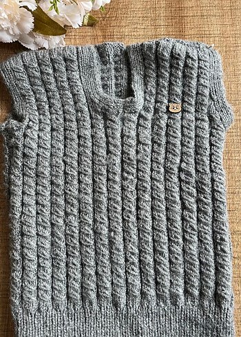 erkek  çocuk yün süveter - Görsel 3