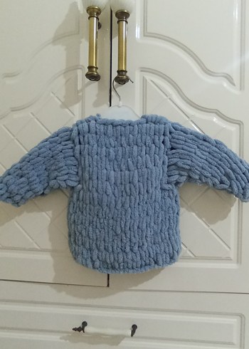 bebek puffy hırka - Görsel 2