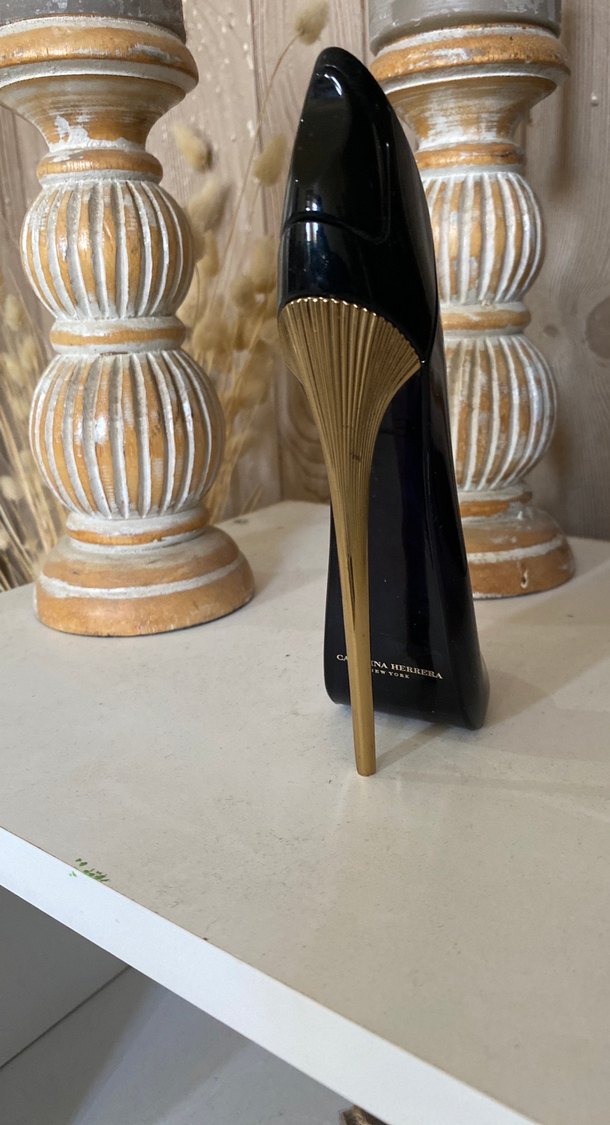 Siyah Topuklu Ayakkabı Şeklinde Kadın parfüm şişesi - Görsel 2