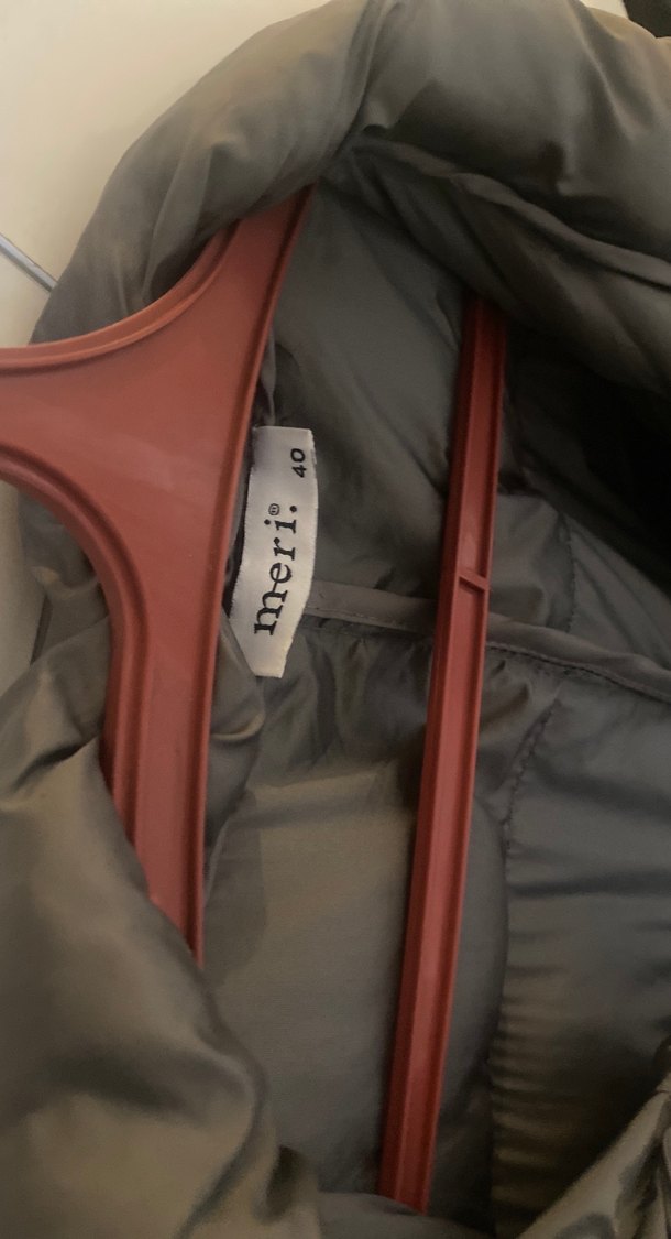 Gri Kürklü Midi Kadın Yelek - Görsel 4