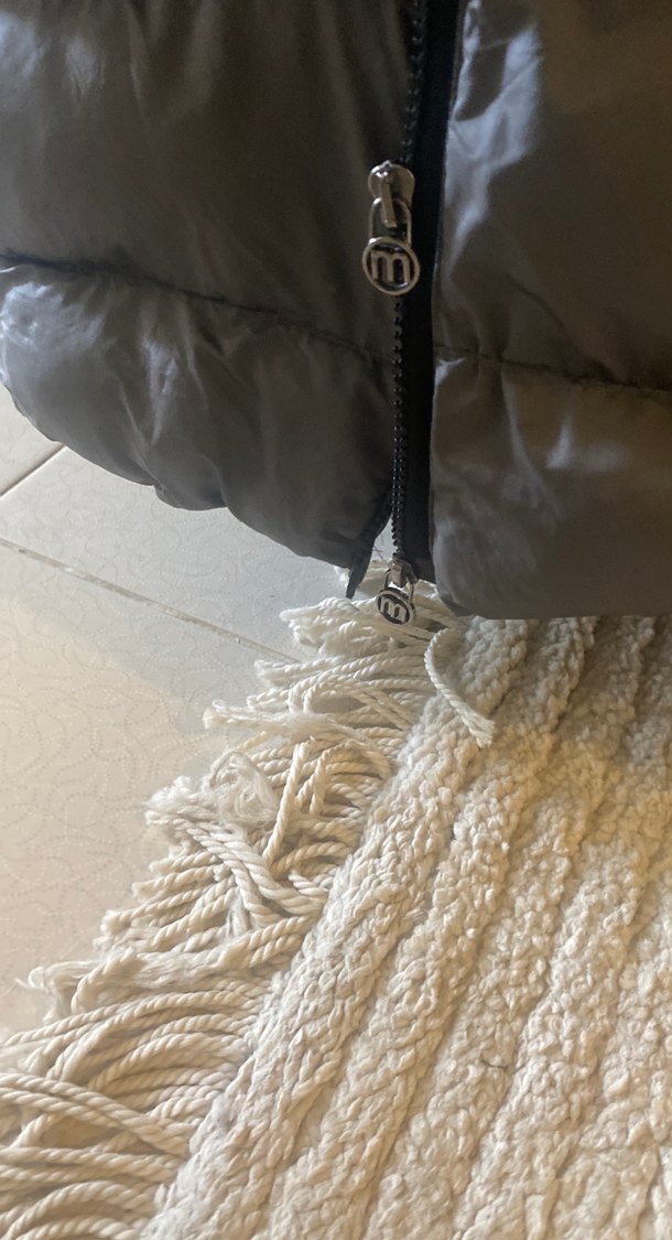 Gri Kürklü Midi Kadın Yelek - Görsel 2