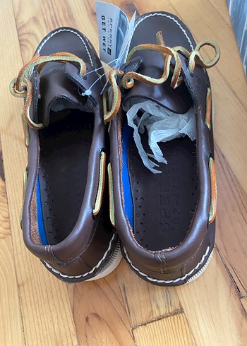 Kahverengi Erkek Bağcıklı Ayakkabı Dana derisi - Görsel 3