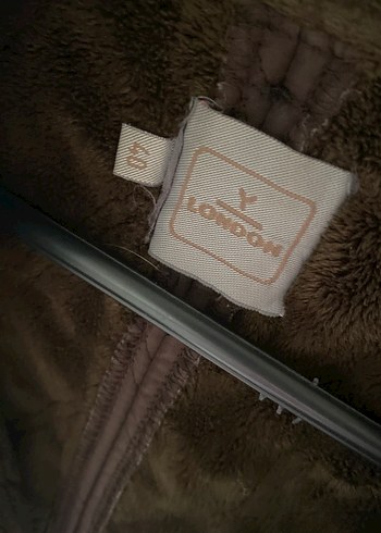 Düğmeli Kahverengi Süet Kadın Ceket - Görsel 2