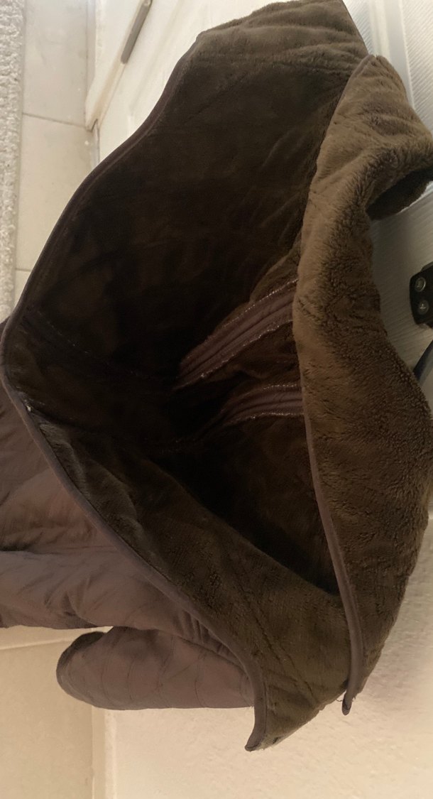 Düğmeli Kahverengi Süet Kadın Ceket - Görsel 3