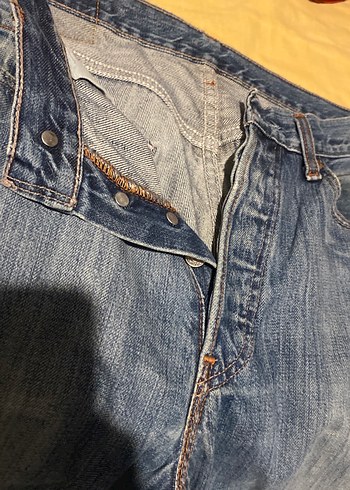 Erkek orijinal Vintage Denim Jean501 - Görsel 6