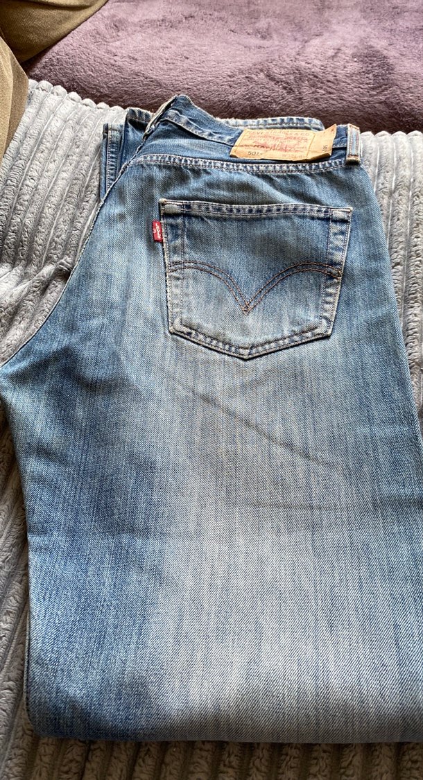 Erkek orijinal Vintage Denim Jean501 - Görsel 3