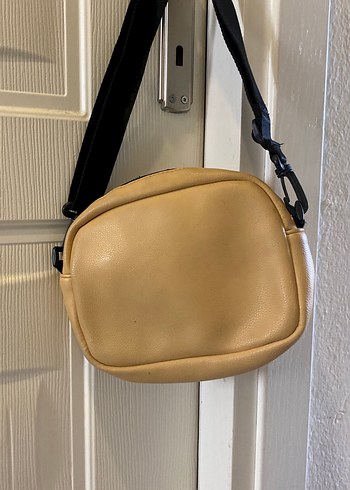 Saru suni Deri Fermuarlı Kadın Çapraz Çanta - Görsel 3