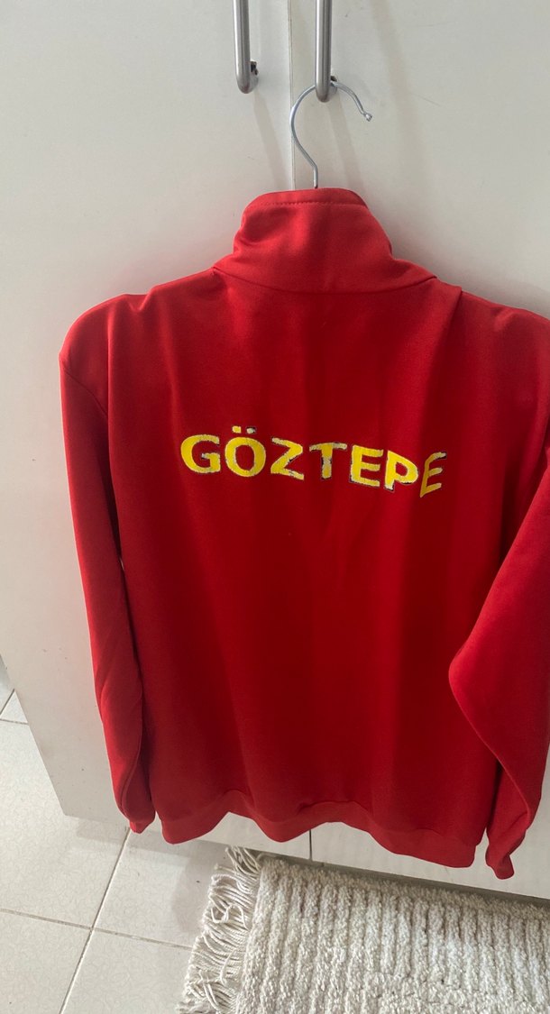 Forma Parlak Kırmızı Fermuarlı Erkek Sweatshirt - Görsel 3