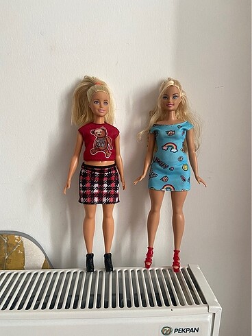 2 adet Orjinal tombul Barbie